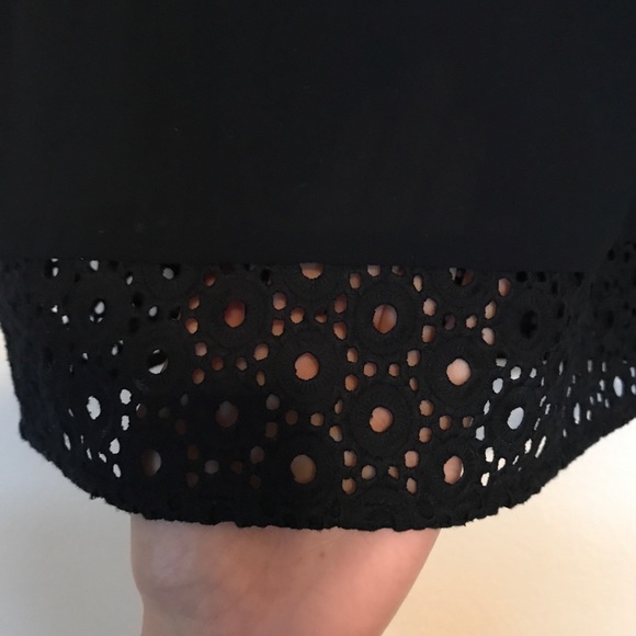 Michael Kors navy top with eyelet detailing - Picture 2 of 2